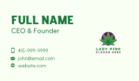 Hemp Cannabis Leaf Business Card Image Preview