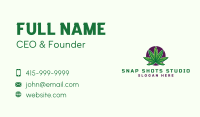 Hemp Cannabis Leaf Business Card Image Preview
