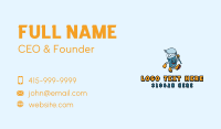 Cleaning Bucket Mop Business Card Image Preview