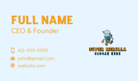 Cleaning Bucket Mop Business Card Image Preview