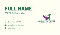 Cat Dog Veterinary Love Business Card Image Preview