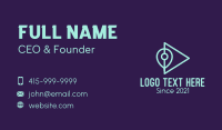 Location Pin Play  Business Card Design