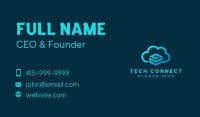 Cloud Tech Database Business Card Image Preview
