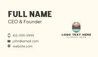 Mountain Outdoor Adventure Business Card Preview