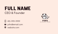 Cat Dog Friendship Business Card Image Preview