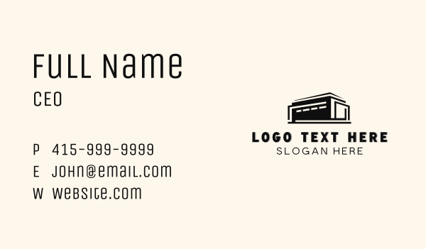 Building Storage Room Business Card Design Image Preview