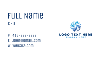 Cooling HVAC Airflow Business Card Image Preview