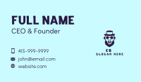 Mysterious Hat Man Business Card Image Preview