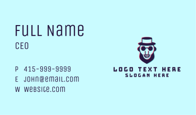 Mysterious Hat Man Business Card Image Preview