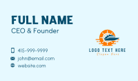 Yacht Sailing Tour Business Card Preview