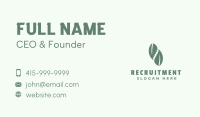 Leaf Spine Therapist Business Card Image Preview
