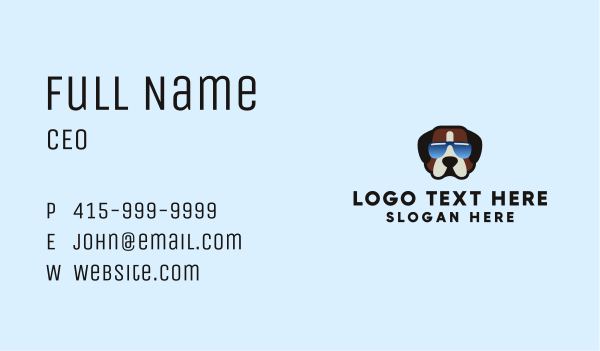 Rescue Dog Kennel Business Card Design Image Preview