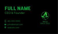 Botanical Herbal Essence  Business Card Image Preview