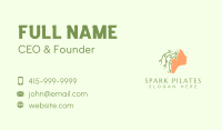 Woman Organic Beauty Business Card Image Preview