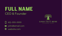 Forest Tree People Business Card Image Preview