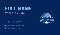 Pressure Washing Cleaner Business Card Preview