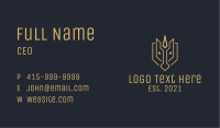 Warrior Gladiator Helmet Business Card Image Preview