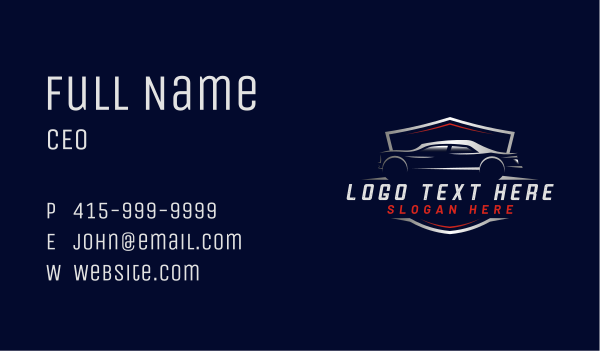 Car Automotive Sedan Business Card Design Image Preview