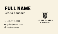 Soccer Ball Flag Business Card Image Preview