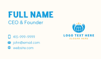 Global Union People Business Card Design