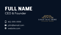 Roof Realty Building Business Card Image Preview