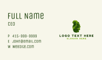 Squirrel Topiary Plant Business Card Image Preview