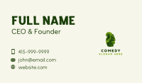 Squirrel Topiary Plant Business Card Image Preview
