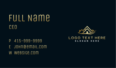 Luxury House Realty Business Card Image Preview