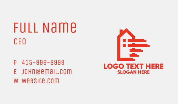 Moving House  Business Card Design Image Preview