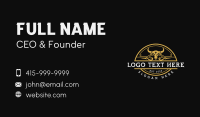 Western Bull Rodeo Business Card Preview