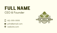 Garden Landscaping Shovel Business Card Preview