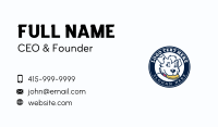 Animal Dog Frisbee Business Card Image Preview