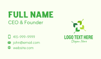 Organic Medical Cross  Business Card Image Preview