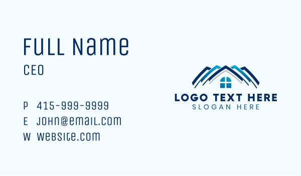 Real Estate House Business Card Design Image Preview
