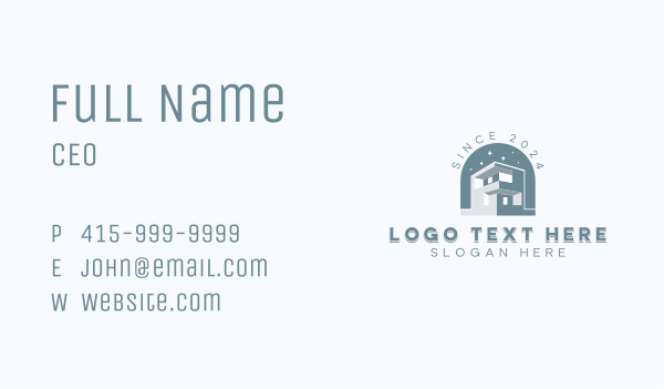 Residence Property Builder Business Card Design Image Preview