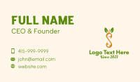 Organic Fruit Kombucha Business Card Preview