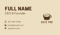 Coffee Bean Beverage  Business Card Image Preview