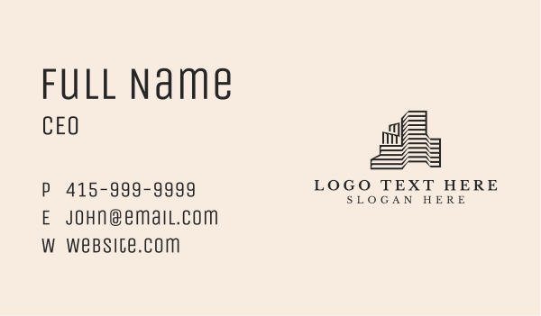 City Building Property  Business Card Design Image Preview