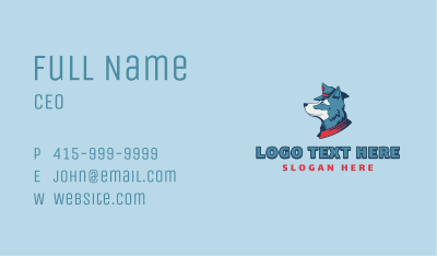 Pilot Dog Care Veterinary Business Card Image Preview