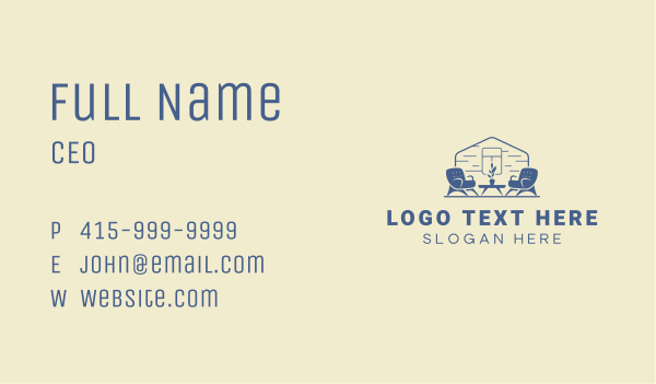 Home Furniture Fixtures Business Card Design Image Preview