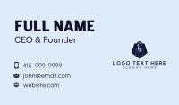 Professional Suit Man Business Card Design