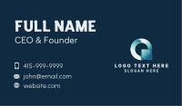 Creative Company Letter Q Business Card Image Preview