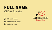 Musical Hero Cape  Business Card Design