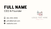 Natural Face Monoline Business Card Image Preview