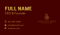 Luxury Royal Salon Business Card Image Preview