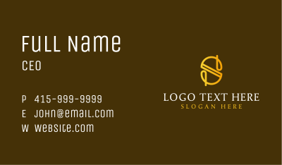 Elegant Letter S Gradient Business Card Image Preview