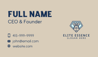 Diamond Castle Tower Business Card Image Preview