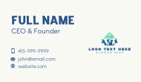 Family Parenting Shelter Business Card Image Preview