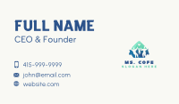 Family Parenting Shelter Business Card Image Preview