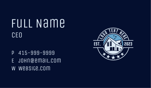 Realtor Property Roof Business Card Design Image Preview